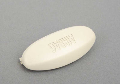 Tapa airbag montante B derecho beige claro OEM 51437266626 para MINI R56 LCI, Clubman R55 LCI. Original MINI.
