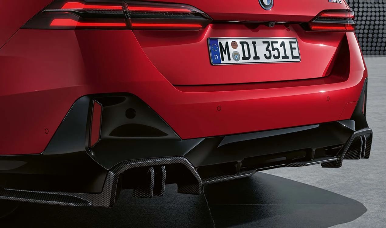 M Performance Rear Diffuser OEM 51125A7F3C5 for BMW E28 and E24. Origi
