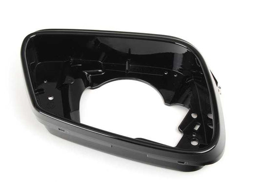 Soporte derecho del retrovisor Shadow-Line OEM 51167266034 para BMW F07, F10, F11, F06, F12, F13, F01, F02, F04. Original BMW.