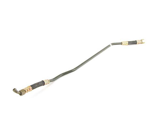 Tubería de aceite del radiador (ida) OEM 17221177654 para BMW E30. Original BMW.