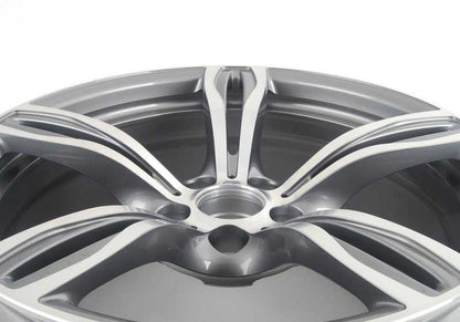 Alloy tire M double radio 343 OEM 36112283401 for BMW F10, F11. Original BMW.