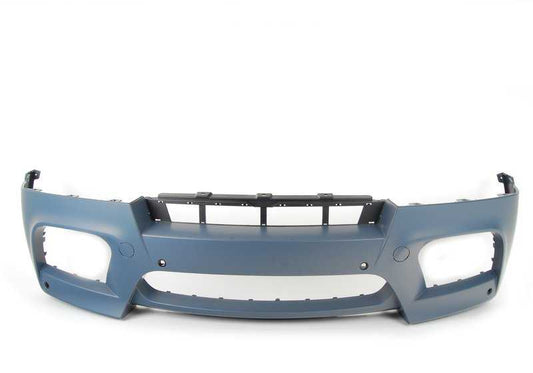 Paragolpes delantero imprimado OEM 51117258347 para BMW X5 E70 y X6 E71. Original BMW.