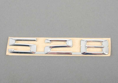 Emblema adesivo OM 51141917919 per BMW E28. BMW originale.