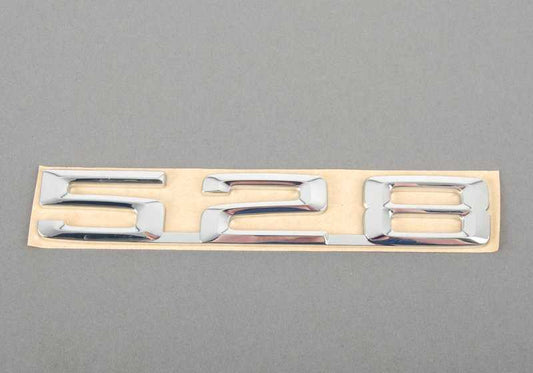 Emblema adhesivo OEM 51141917919 para BMW E28. Original BMW.