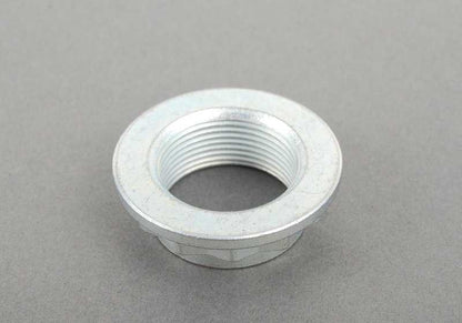 Tuerca estriada M27x1,5 OEM 24207588761 para BMW E81, E82, E87, E88, E90, E91, E92, E93, E60, E61, E63, E64, E65, E66, F01, F02, E84, E85, E86, E89. Original BMW.