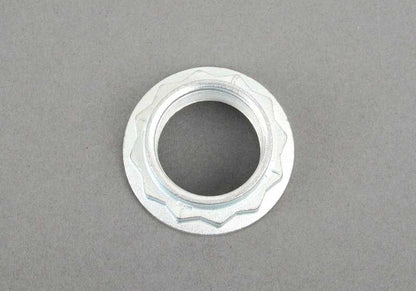 Tuerca estriada M27x1,5 OEM 24207588761 para BMW E81, E82, E87, E88, E90, E91, E92, E93, E60, E61, E63, E64, E65, E66, F01, F02, E84, E85, E86, E89. Original BMW.