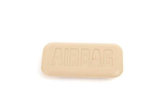 Tapa embellecedora "Airbag" OEM 51437138816 para BMW E82, E90, E91, E70, E71, E72. Original BMW.