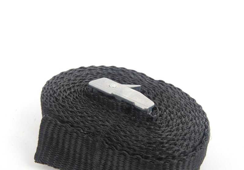 Juego de correas de sujeción para baca OEM 82730300931 para MINI {F54, F55, F56, F60, R50, R53, R55, R56, R60, R61, J05, U25} y BMW {E30, E36, E46, E90, E92, F30, G20, X1, X3, X5, etc.} Original MINI y BMW.