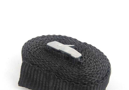 Juego de correas de sujeción para baca OEM 82730300931 para MINI {F54, F55, F56, F60, R50, R53, R55, R56, R60, R61, J05, U25} y BMW {E30, E36, E46, E90, E92, F30, G20, X1, X3, X5, etc.} Original MINI y BMW.