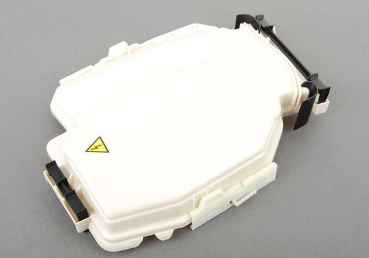 Tapa caja electrónica OEM 12907544575 para BMW E81, E82, E87, E88, E84, E90, E91, E92, E93. Pieza original BMW.