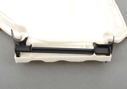 Tapa caja electrónica OEM 12907544575 para BMW E81, E82, E87, E88, E84, E90, E91, E92, E93. Pieza original BMW.