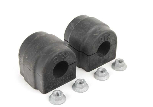 STABILIZZATORE KIT SILLEBLOCK OEM 31352347943 per BMW E60, E61 (525D XDRive, 525i XDrive, 530d XDrive). Compatibile con versioni manuali e automatiche. BMW originale.