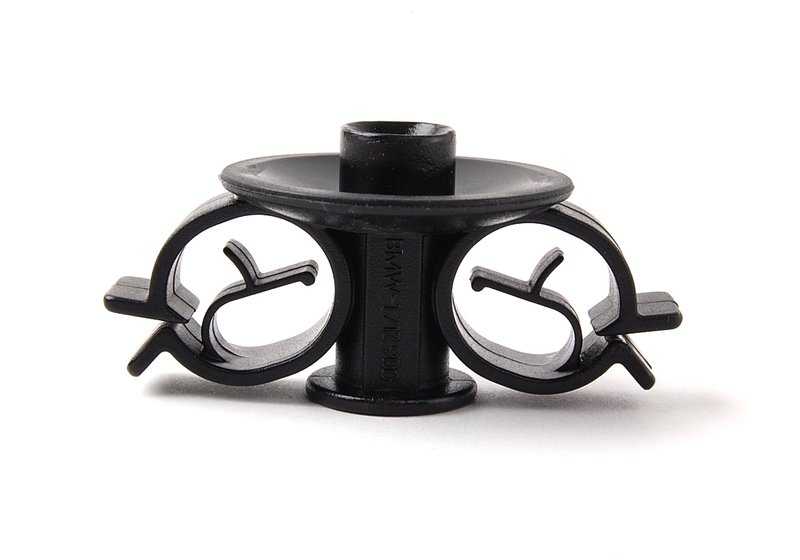 Soporte para cables para BMW E36, E46, E60, E60N, E61, E61N, E63N, E64N (OEM 12521712900). Original BMW.