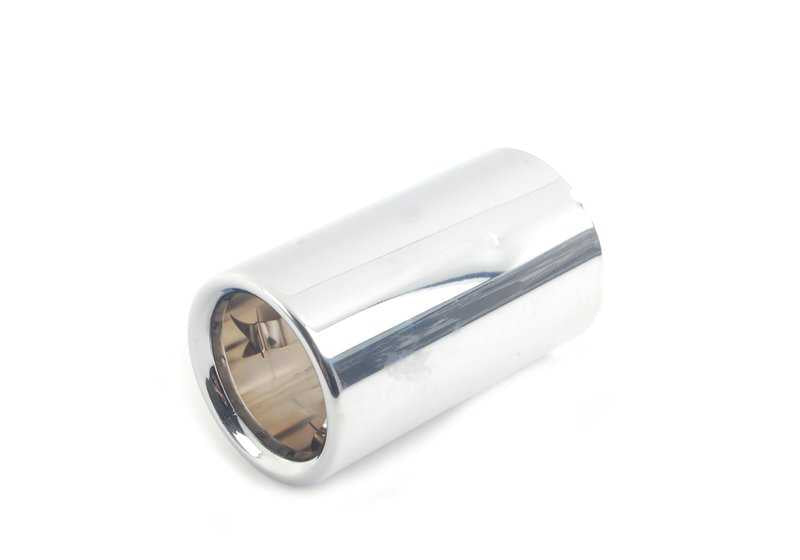Cola de escape cromada redonda OEM 18307610637 para BMW F20, F20N, F21, F21N, F22, F23, F30, F30N, F31, F31N, F34, F35, F35N, F32, F33, F36 con paquete M. Original BMW.