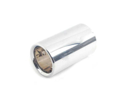 Cola de escape cromada redonda OEM 18307610637 para BMW F20, F20N, F21, F21N, F22, F23, F30, F30N, F31, F31N, F34, F35, F35N, F32, F33, F36 con paquete M. Original BMW.