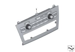 Unidad de mando climatización automática High OEM 64116825512 para BMW X3 F25, X4 F26. Original BMW.