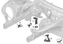 Überlegene Kompensationseinzahlung für BMW F90, G30, G31, G38, G32, G11, G12, G70, F91, F92, F93, G14, G15, G16 (OEM 41007412937). Original BMW.