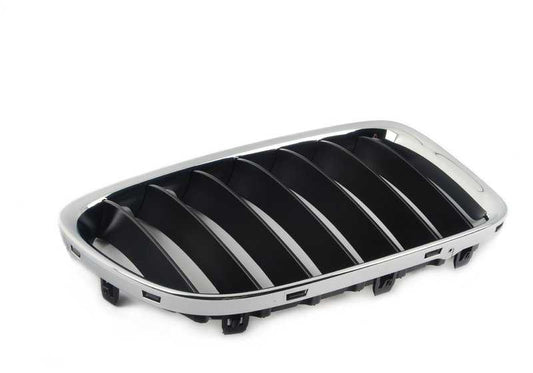 Rechte vordere dekorative Gitter 51112993306 für BMW X1 E84 {SDRIVE16D, SDRIVE16I, SDRIVE18D}. Original BMW.