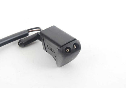 Boquilla limpiaparabrisas calefactable OEM 61661379203 para BMW E30, E32, E34, Z1. Original BMW.