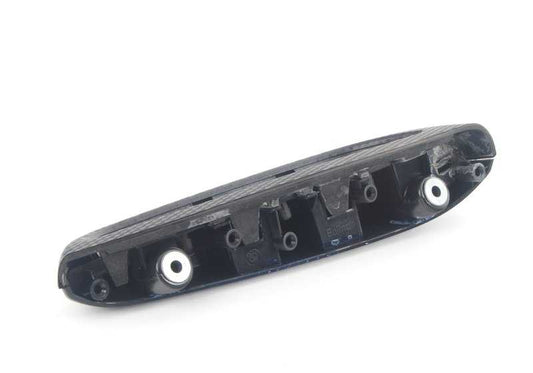 Reposabrazos trasero derecho en acabado Aluminio Black Cube OEM 51437901800 para BMW Serie 3 E46 (Compact, Berlina, Coupé, Touring, Cabrio). Original BMW.