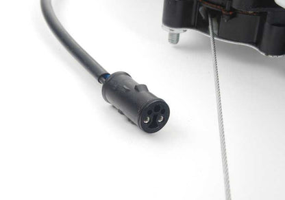 Elevador Eléctrico Ventanilla Trasera Derecha para BMW E30 (OEM 51351935640). Original BMW.