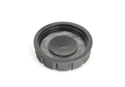 Tapón cierre de depósito frenos OEM 34336770607 para BMW {E39,E38,F25,F26} y MINI {R55,R56,R57,R58,R59,R60,R61}. Recambio original BMW y MINI.