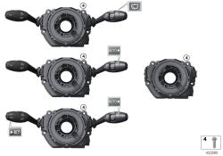 Unidad de interruptores árbol de dirección OEM 61316827364 para MINI Cabrio F57 (11/2014 - 02/2021), Cooper WC31, WC32, WC41, WC42, WU31, WU32, WU71, WU72, Cooper D WH12. Original MINI.
