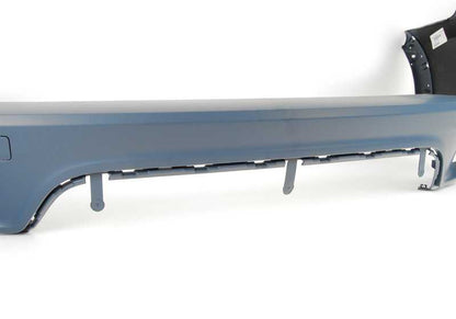 Revestimiento de parachoques imprimado trasero para BMW X5 E70N (OEM 51127227786). Original BMW.