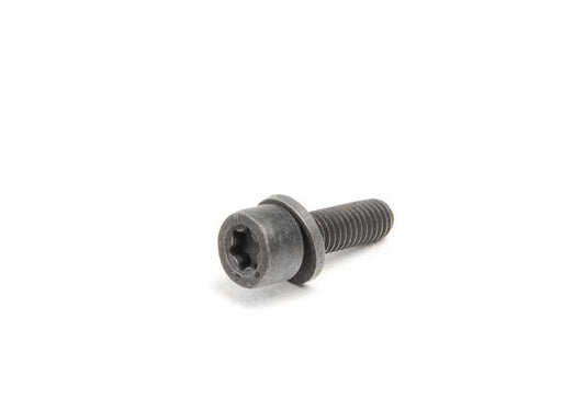 Tornillo Torx M6x20 OEM 07129904366 para BMW E82, E88, F20, F21, F22, F23, F87, E90, E91, E92, E93, F30, F31, F34, F80, F32, F33, F36, F82, F83, F07, F10, F11, F06, F12, F13, F01, F02, E84, F25, F26, E70, F15, E71, F16, E89. Original BMW.