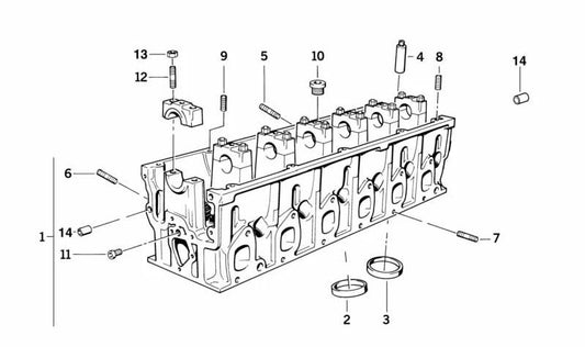 OEM -Drainageschraube 0711919017 für BMW E30, E36, E46, E34, E32, E38, E31, Z3. Original BMW.
