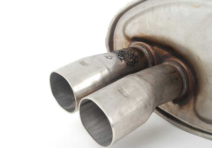 Silent rear OEM 18101437832 for BMW Z3 E36 {Z3 2.0, Z3 2.8} Compatible with Cl31, Cl41, CH31, CH41, CJ31, CJ41, CJ41, CK31, CK41, CK41, CK51, CK61 models. Original BMW.