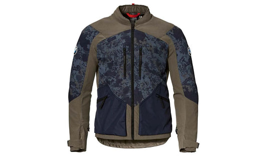 Chaqueta de moto GS Rallye AIR OEM 76117913284 para BMW Motorrad {todos los modelos de moto compatibles}. Ideal para verano, ventilada y resistente. Con protecciones NP3. Original BMW Motorrad.