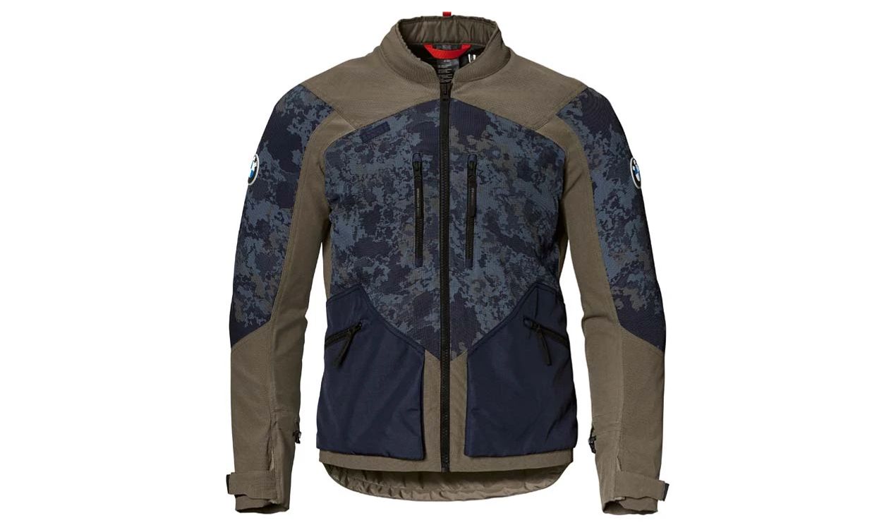 Chaqueta GS Rallye AIR caqui talla 106 OEM 76117913297 para motos BMW. Original BMW Motorrad.