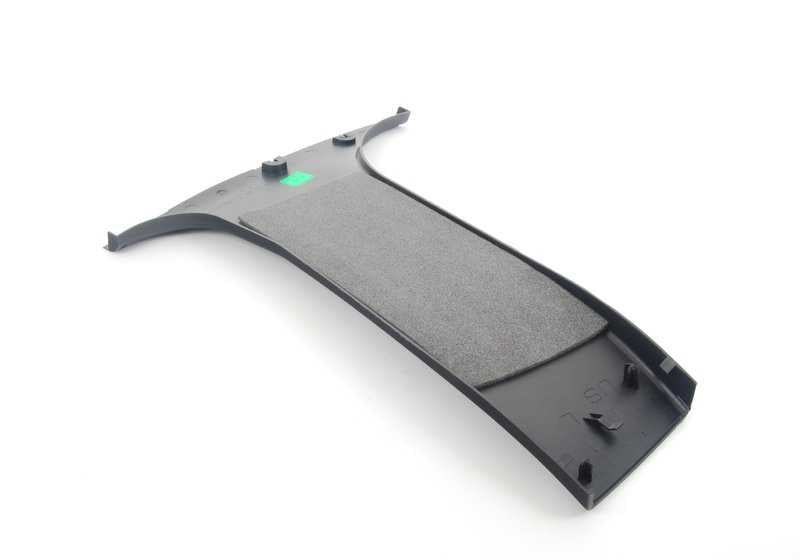 Revestimiento columna central inferior izquierda para BMW E39 (OEM 51437026345). Original BMW