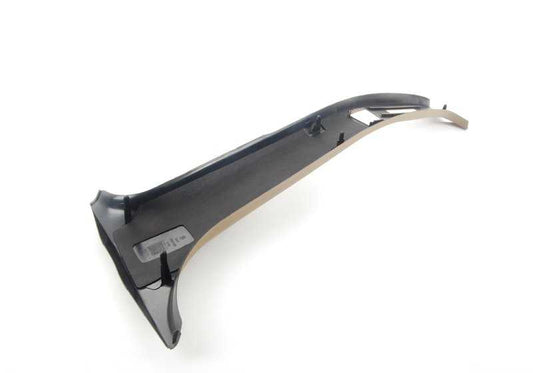 Tapa interior pilar central derecho beige OEM 51438173504 para BMW Serie 3 E36. Pieza original BMW.