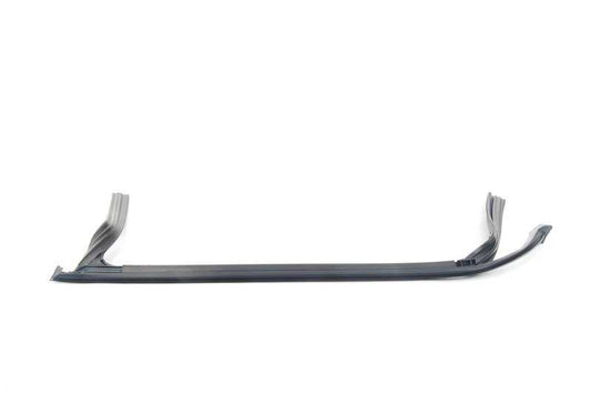Guía de cristal de puerta delantera derecha OEM 51337060242 para BMW E90 y E91. Original BMW.