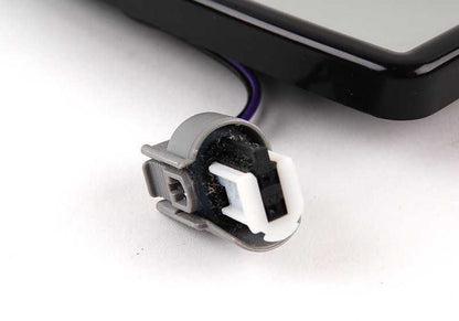 Cristal retrovisor calefactable derecho convexo OEM 51168247770 para BMW X5 E53. Repuesto original BMW.