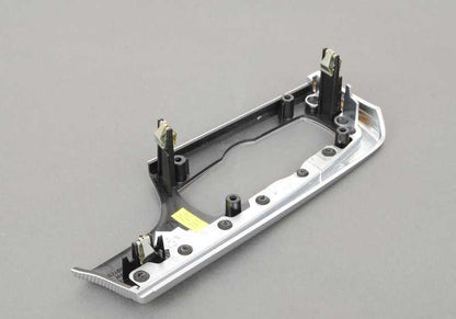 Embellecedor salpicadero aluminio Hexagon OEM 51458050167 para BMW F10, F11. Original BMW.