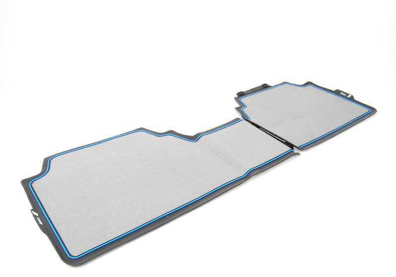 Alfombrillas de goma impermeables OEM 51472353819 para BMW i3 (I01). Original BMW.