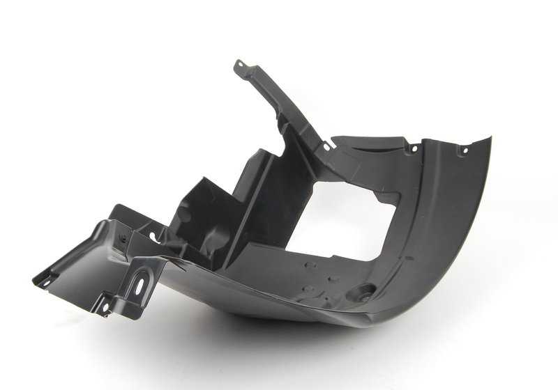 Cubremaletero paso de rueda delantero izquierdo OEM 51718051595 para BMW E82 M Coupé UR91, UR92, UR93. Compatible con modelos producidos entre 2011 y 2012. Repuesto original BMW.