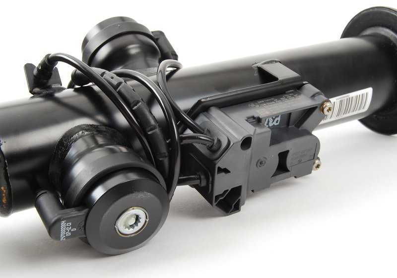 Amortiguador trasero izquierdo OEM 37126796927 para BMW F01, F02, F04. Original BMW.