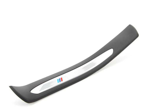 Moldura M estribo trasero izquierdo OEM 51477898823 para BMW Serie 5 E60, E61, E60 LCI, E61 LCI. Original BMW.