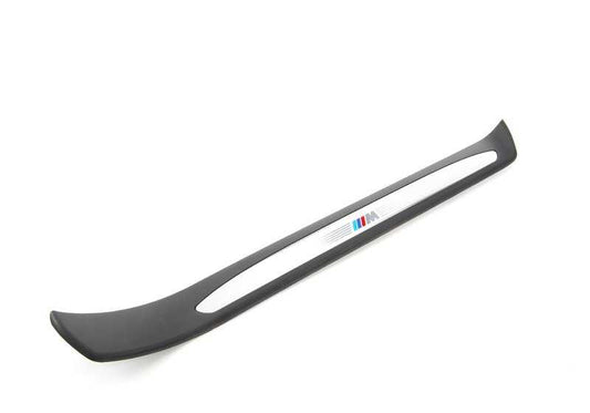 Moldura M estribo trasero izquierdo OEM 51477898822 para BMW Serie 5 E60, E61, E60 LCI, E61 LCI. Original BMW.