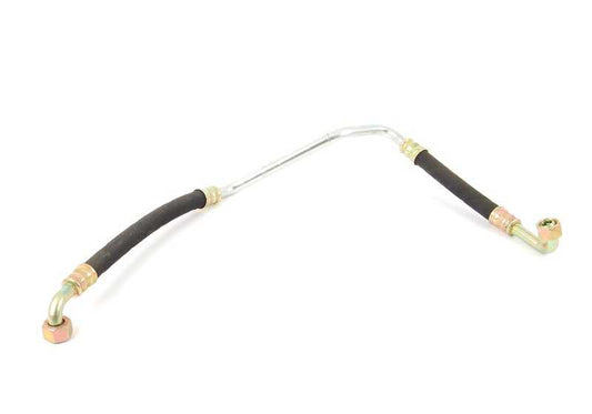Tubo de aceite del radiador (Ölkühlerleitung) OEM 17201177715 para BMW E28 535i (DC11, DC12, DC21, DC22, DC31, DC32, DC41, DC42) y M5 (DC91, DC92). Original BMW.