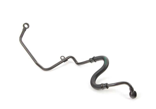 Tubería de retorno de aceite OEM 11421407389 para BMW E39 M5 (S62) con cambio manual. Compatible con modelos producidos entre 10/1998 y 06/2003. Original BMW.