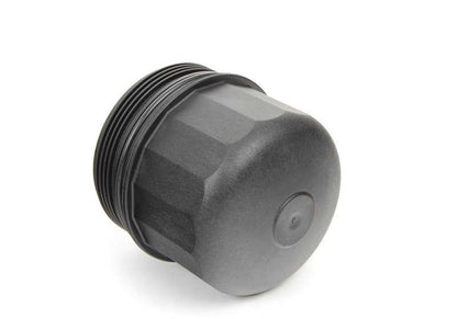 Coperchio filtro olio senza vite di drenaggio per BMW F07, F10, F11, F90, G30, F06, F12, F13, F01, F02, F04, G11, G12, F91, F92, F93, G14, G15, G16, E70, F15, F85, F95, G05, E71, F16, F86, F96, G06, G07 (OEM 11427615389). BMW originale.