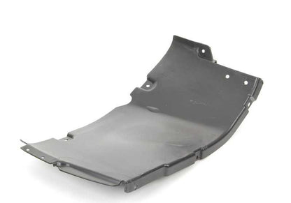 Protector interior paso de rueda delantero derecho OEM 51717136684 para BMW E65, E66. Original BMW.