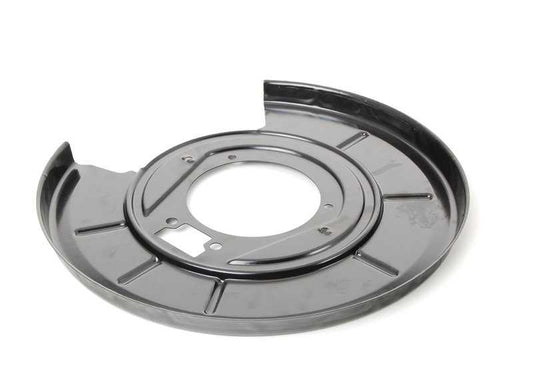 Protector de freno trasero derecho OEM 34212228004 para BMW Z3 E36 M3.2 {CK91, CK92, CK93, CL91, CL92, CL93, CM91, CM92, CM93, CN91}. Original BMW.