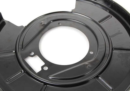 Protector de freno trasero derecho OEM 34212228004 para BMW Z3 E36 M3.2 {CK91, CK92, CK93, CL91, CL92, CL93, CM91, CM92, CM93, CN91}. Original BMW.