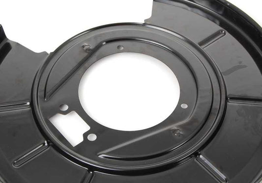 Protector de freno trasero derecho OEM 34212228004 para BMW Z3 E36 M3.2 {CK91, CK92, CK93, CL91, CL92, CL93, CM91, CM92, CM93, CN91}. Original BMW.